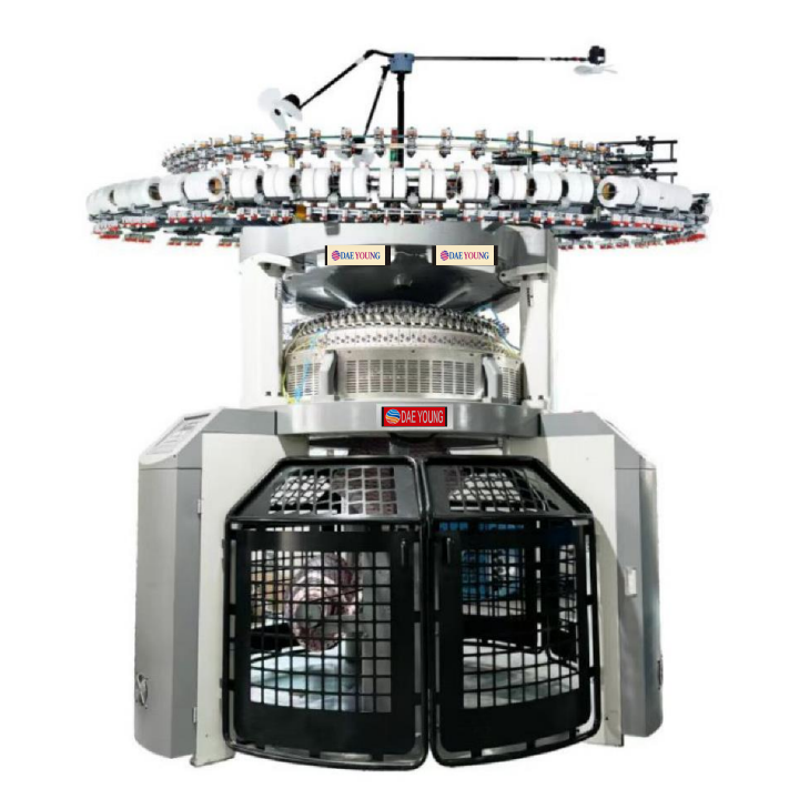 Double Jersey Computerized Jacquard Circular Knitting Machine — New Machines from Goyal Global Impex